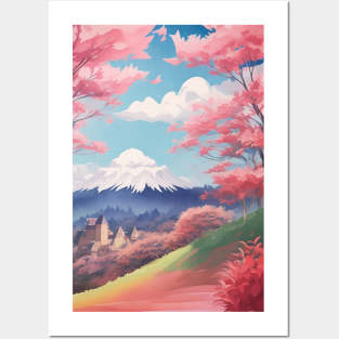 Japan Scenery 4 - Japanese Retro Art Posters and Art